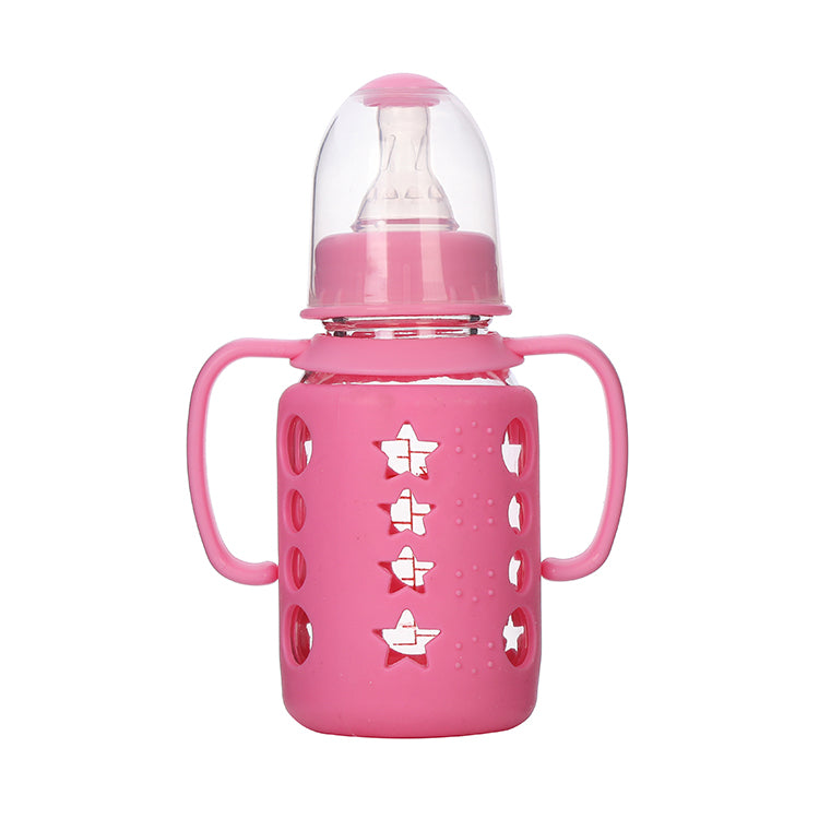 Baby Feeding Glass Bottle BPA Free in 3 Sizes