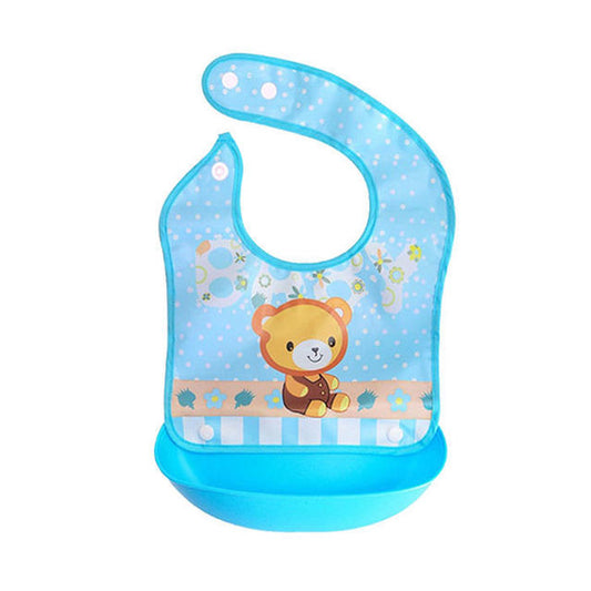 Washable Bib - With Detachable Tray - For 9-24 Months
