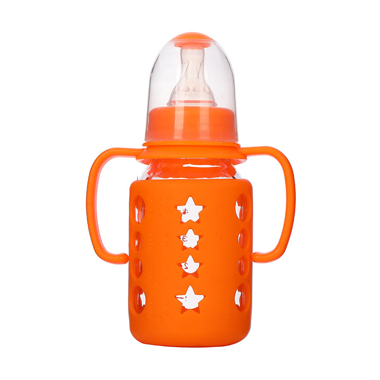 Baby Feeding Glass Bottle BPA Free in 3 Sizes