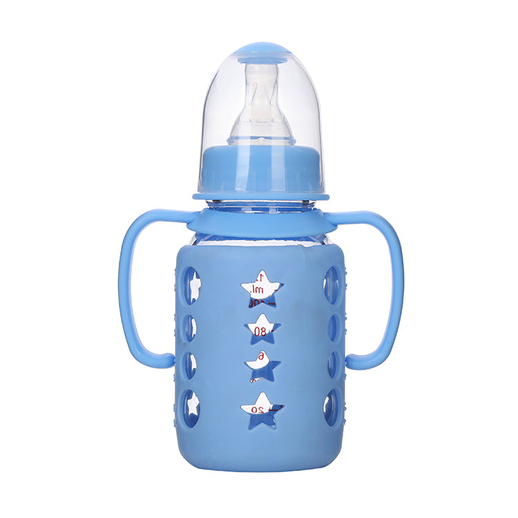 Baby Feeding Glass Bottle BPA Free in 3 Sizes