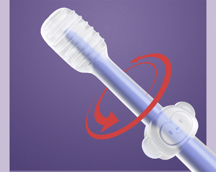 Toothbrush 3 Pc Set Made Up of 100% Soft Silicone (Newborn to Toddler)