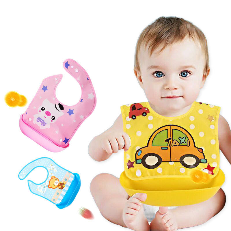 Washable Bib - With Detachable Tray - For 9-24 Months