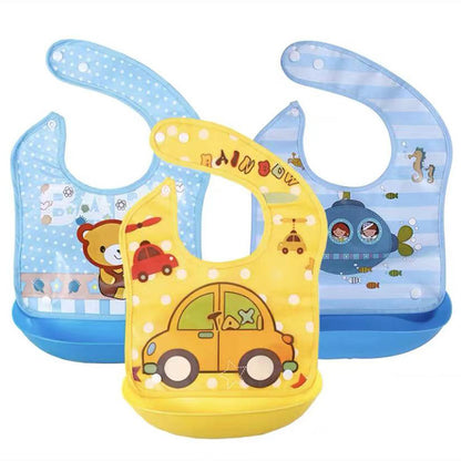 Washable Bib - With Detachable Tray - For 9-24 Months