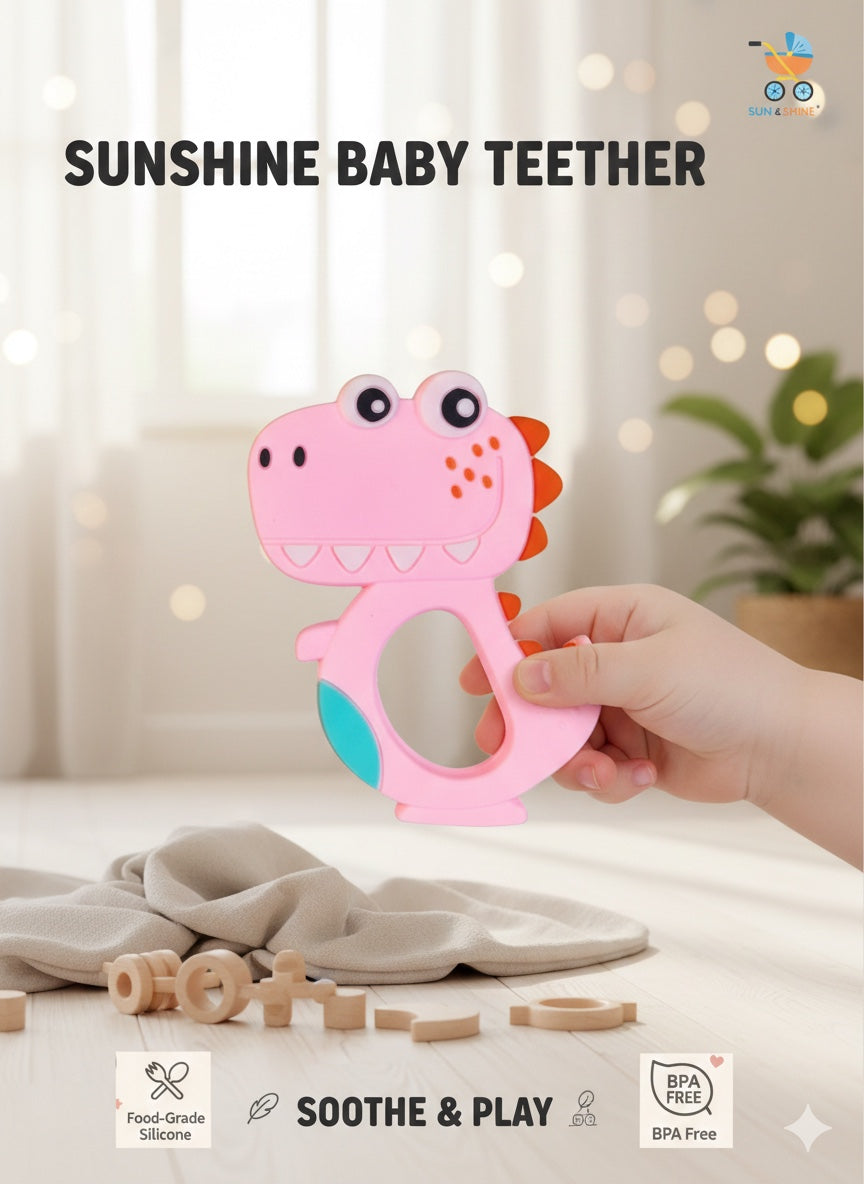 Dinosaur Baby Teether