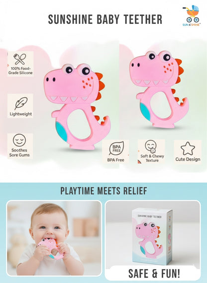 Dinosaur Baby Teether