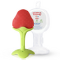 Teether Fruit Shaped 100% Silicone - With Storage Case - For 3+ Months